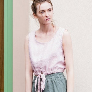 NEW Linen top / Linen blouse / Summer linen tank top