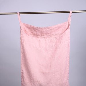 Linen laundry bag / Linen bag / Hanging laundry bag / Wall laundry bag / Laundry Hamper Bag image 2