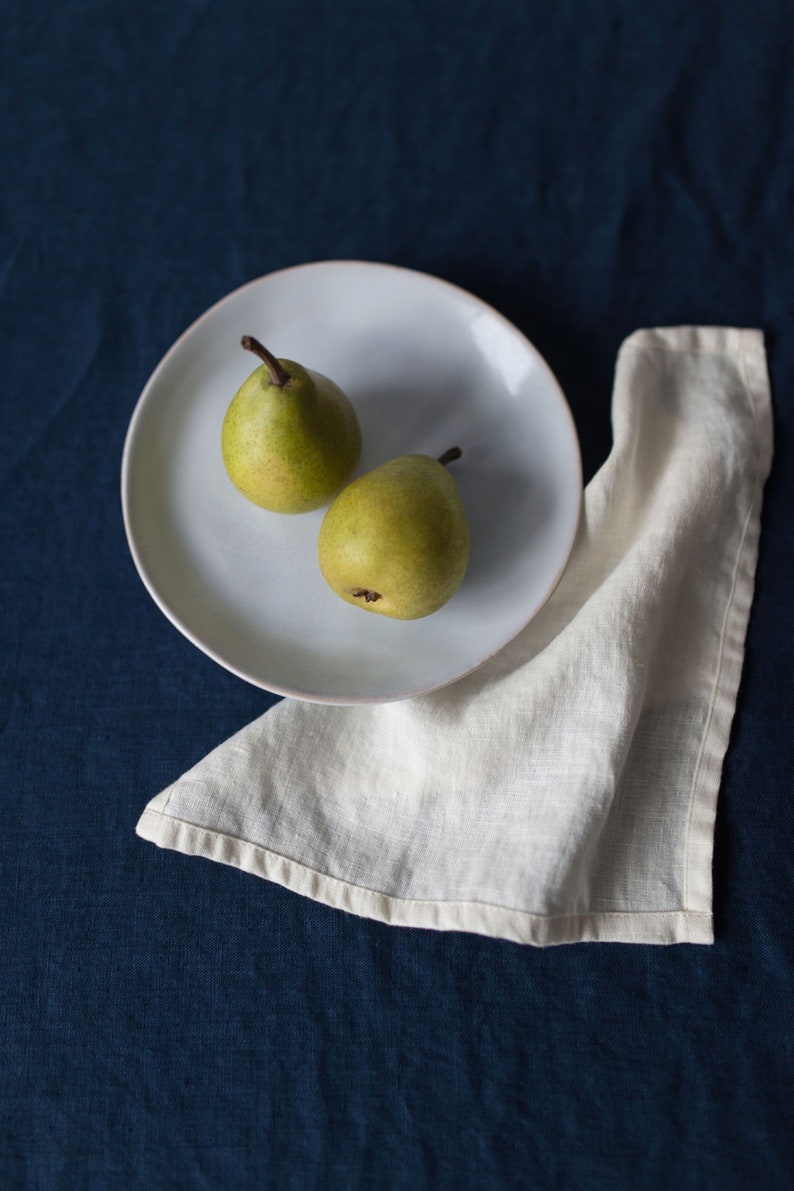 Linen Napkins Set of Linen Napkins Washed large linen napkins Washed Linen Napkins Weddings napkins