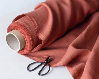 Linen / Softened linen for sewing / Natural linen fabric / Linen fabric by half yard or meter / Available in 40 colors