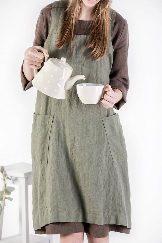 linen pinafore