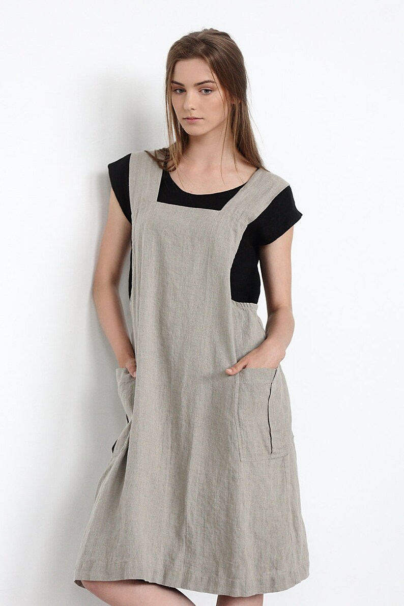 pinafore dress ajio
