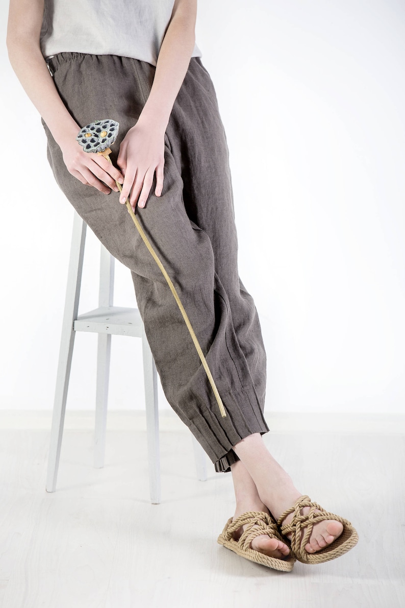Tapered Pant - Linen Pants - FINAL SALE