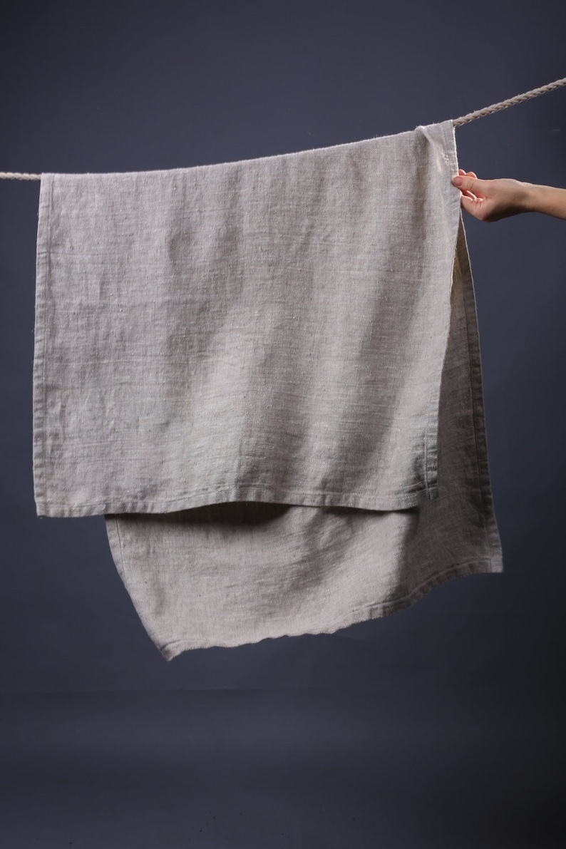 Linen towel / Natural linen towel / Bath towel / Linen towels image 1