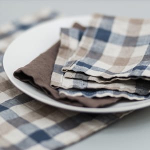 Linen napkins / Washed linen napkins in 40 colors / Wedding linen napkins / Stonewashed linen napkins / Linen napkins/ Set of linen napkins