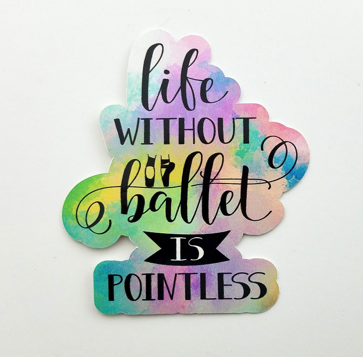 Dance Sticker Pack of 6 Dance Stickers Dance Decal Etsy