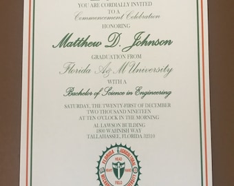 Anuncios de graduación