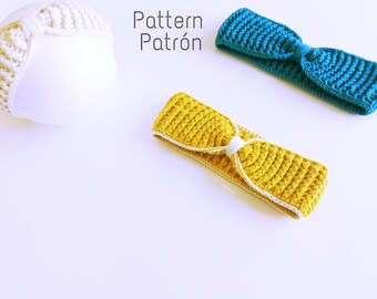 crochet turban step by step Superpower Woman Headband Crochet Pattern turban ear warmer all sizes woman easy video tutorial