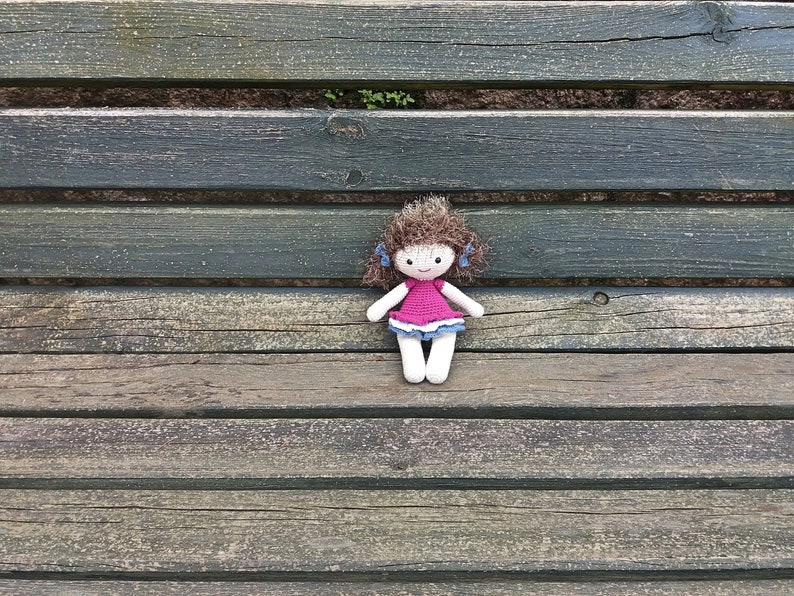 Theresa doll crochet doll pattern crochet doll pattern amigurumi doll pattern