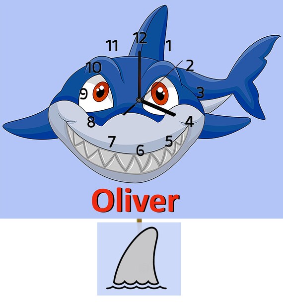 personalised children's pendulum clocks