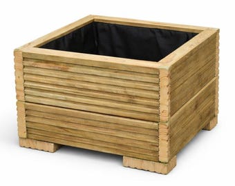 Wooden Herb, Shrub, Flower, Vegetable, Tree Planter, Pot  (free delivery)