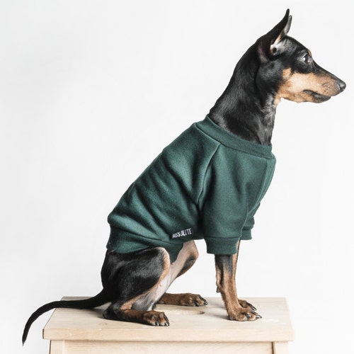 Dog Sweater / Dog Jumper Handmade Fleece Lined Sweatshirt Etsy UK