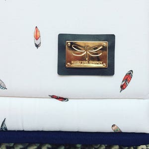 luxury saddle pad feathers image 2