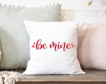 Be Mine Valentines Pillow Cover, Valentines Decor, Valentines Pillow Cover, Farmhouse Decor, Valentines Pillow, Valentines Home Decor, Love