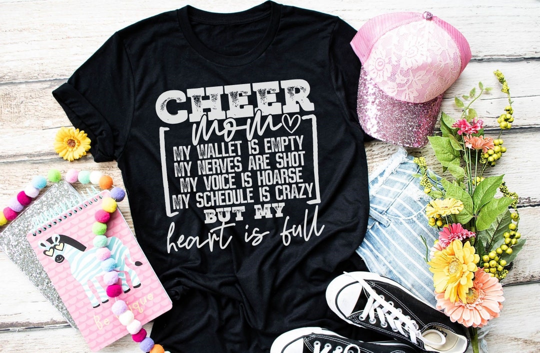 Cheer Mom Shirt, Mom Shirt, Womens Unisex Tee, Cheer Mom Tee, Mom Squad  Tee, Cheerleading Mom Shirt, Competitive Cheer Shirt, Funny Cheer 
