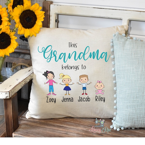 Grandma Pillow Etsy