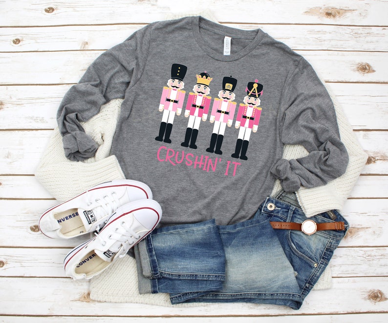 Nutcracker Shirt Triblend Tee Crew or Vneck Women's Etsy