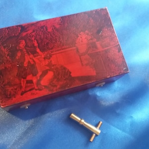 Antique Miniature Swiss Music Box