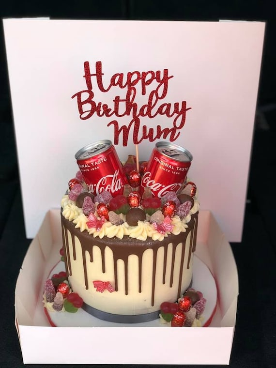 Joyeux Anniversaire Maman Glitter Card Gateau Topper Gateau Etsy Joyeux Anniversaire Maman Glitter Card Gateau Topper Gateau Etsy