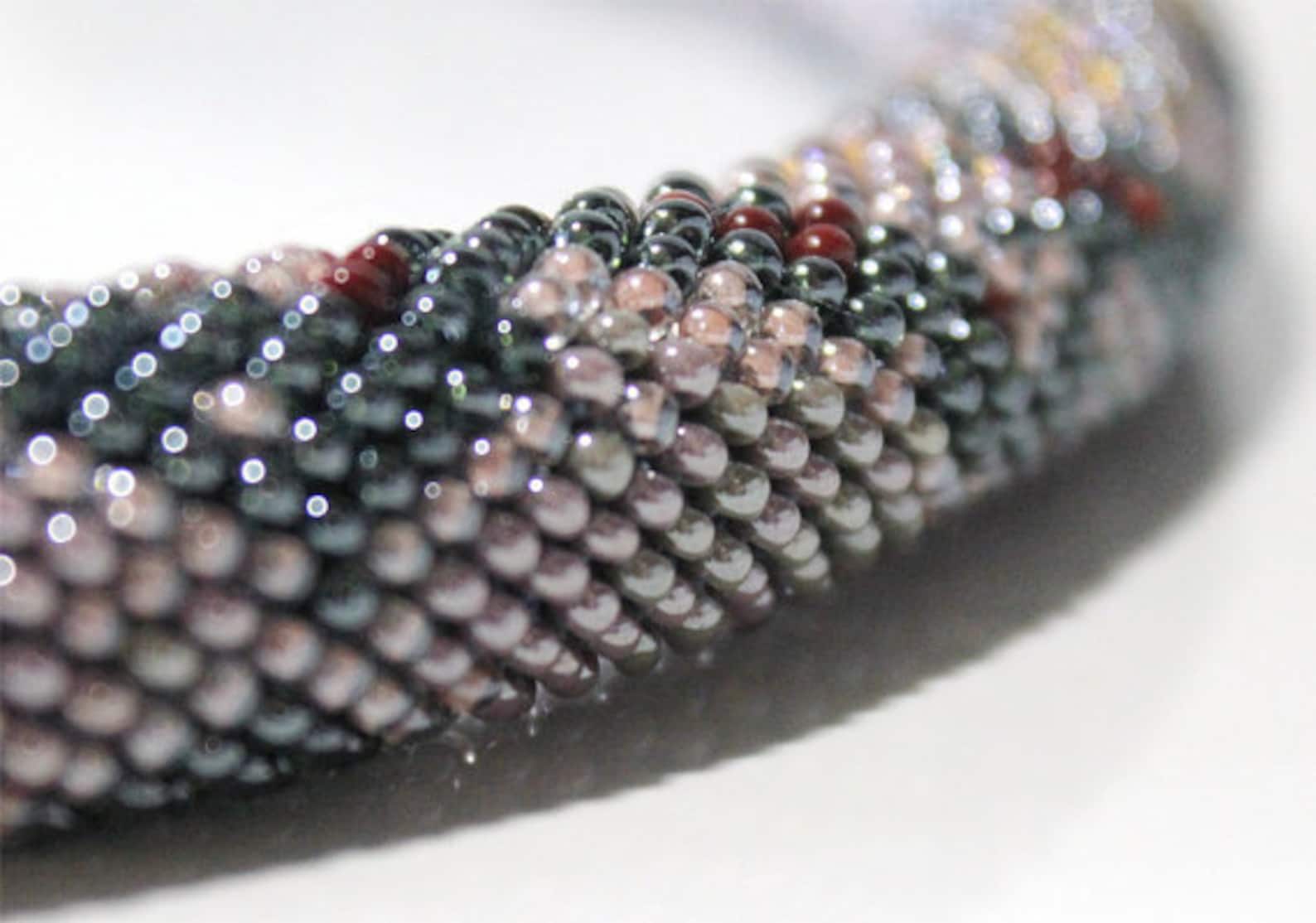 Bead Crochet Rope Pattern Necklace or Bracelet Etsy