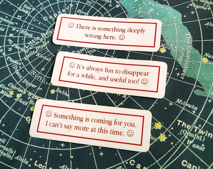 Weirdcore Lab Warning Stickers - Cursed and Ominous Labels - Durable ...