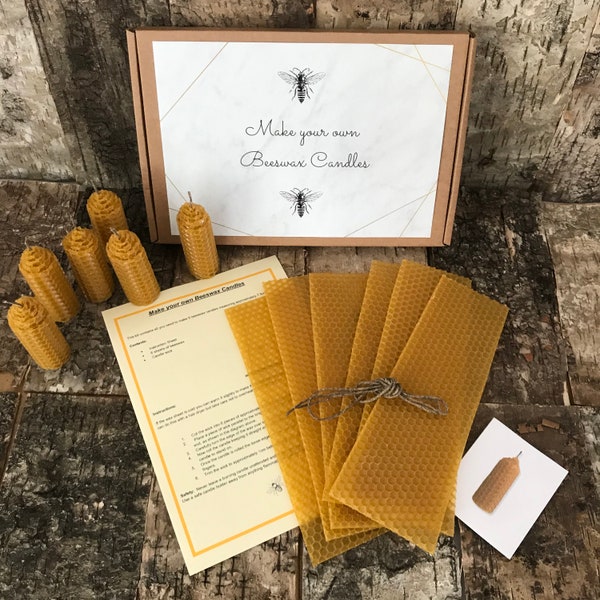 Beeswax Candle KIT