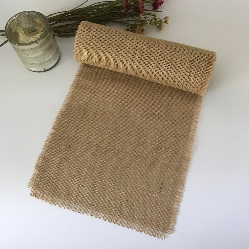 Hessian Table Runner 20cm 25cm 30cm Width Any Length Etsy UK