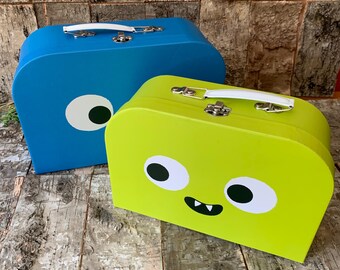 Mini storage Suitcase Set, Monsters