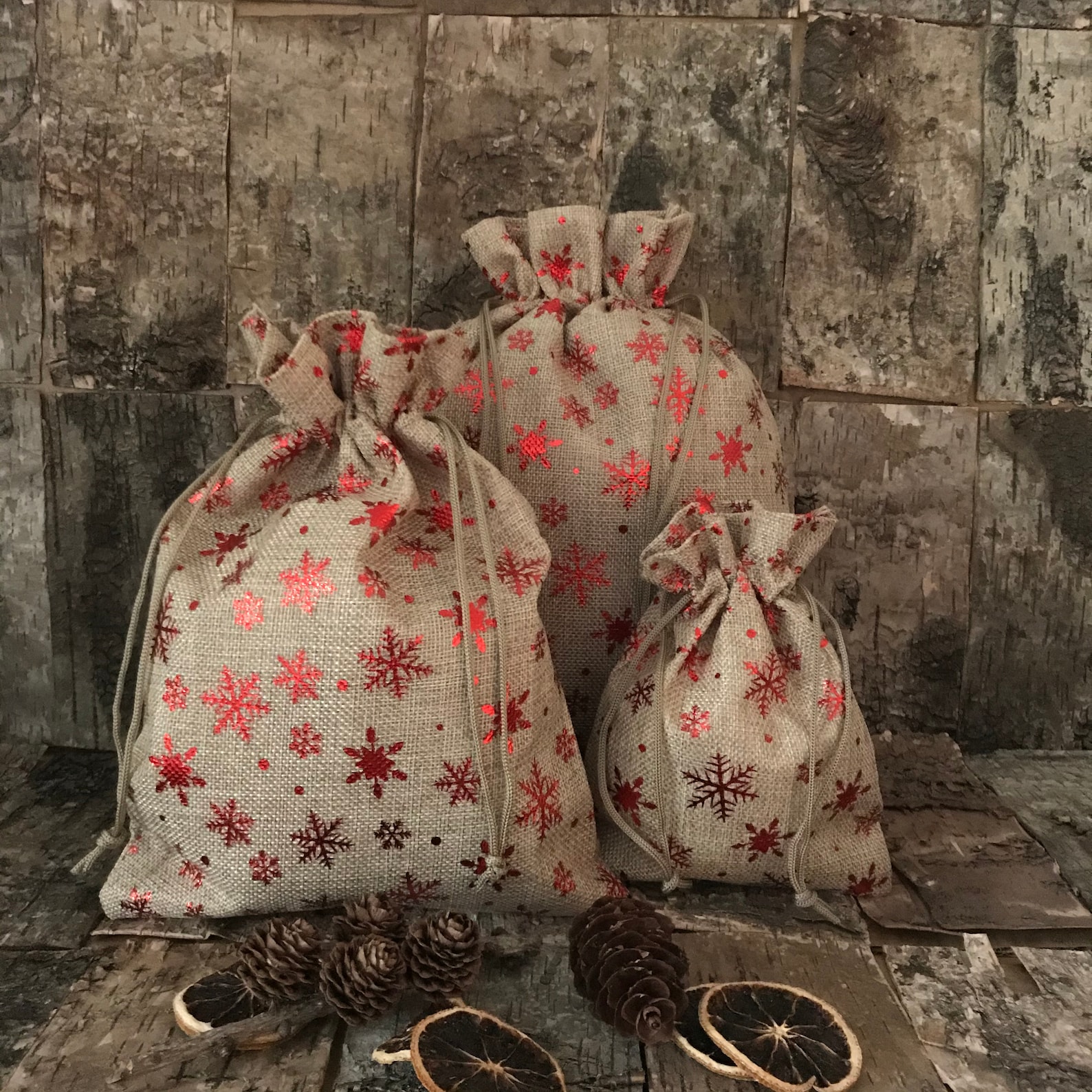 Christmas Gift Sacks Uk Christmas Gift Sack Bag Personalised Children's Hessian
