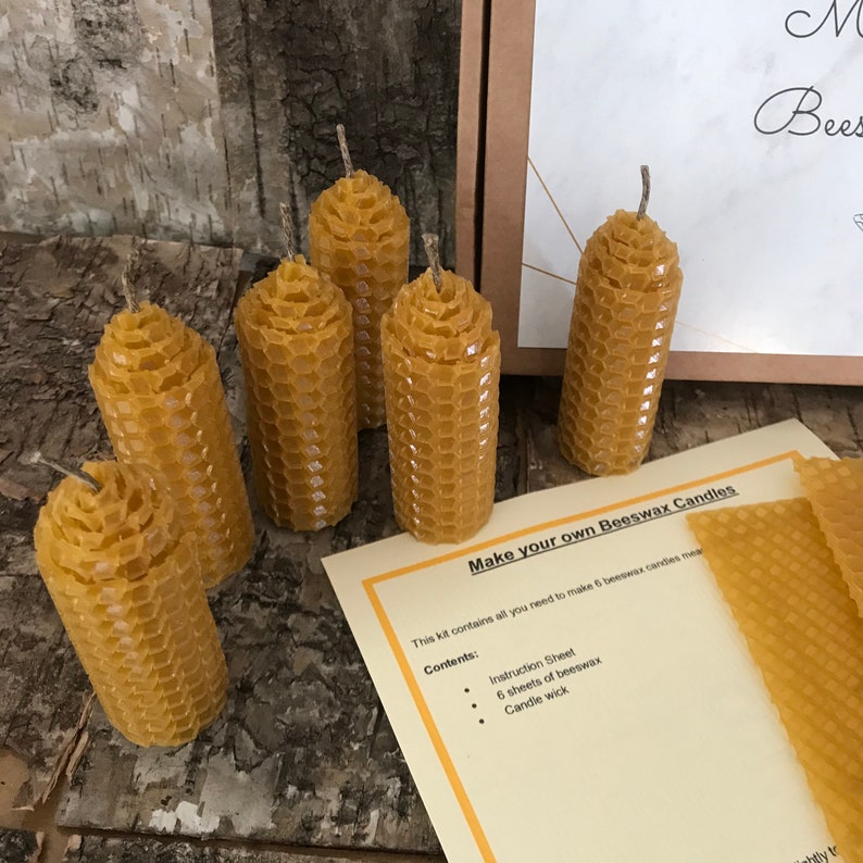Beeswax Candle KIT Etsy UK
