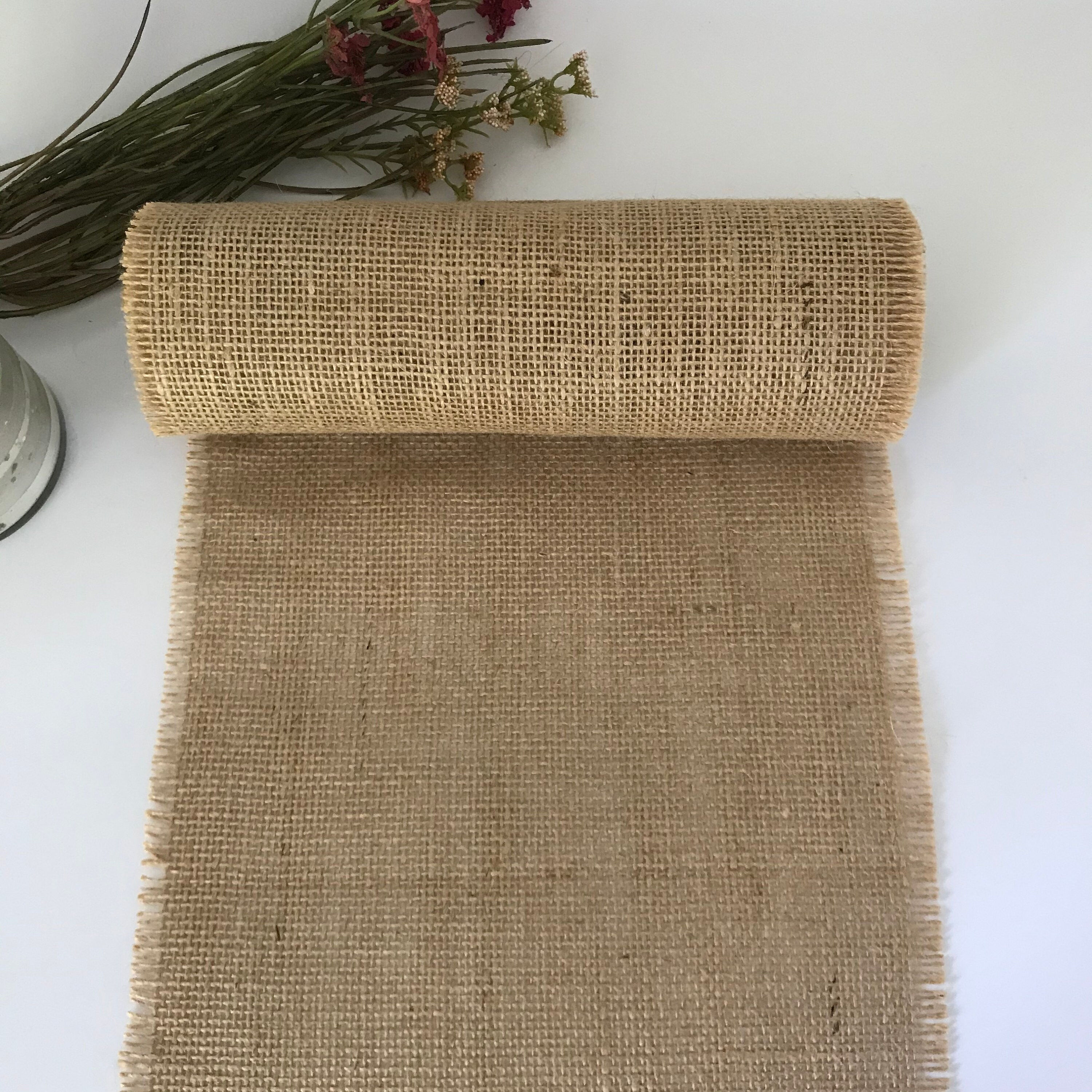 Hessian Table Runner 20cm 25cm 30cm Width Any Length Etsy UK