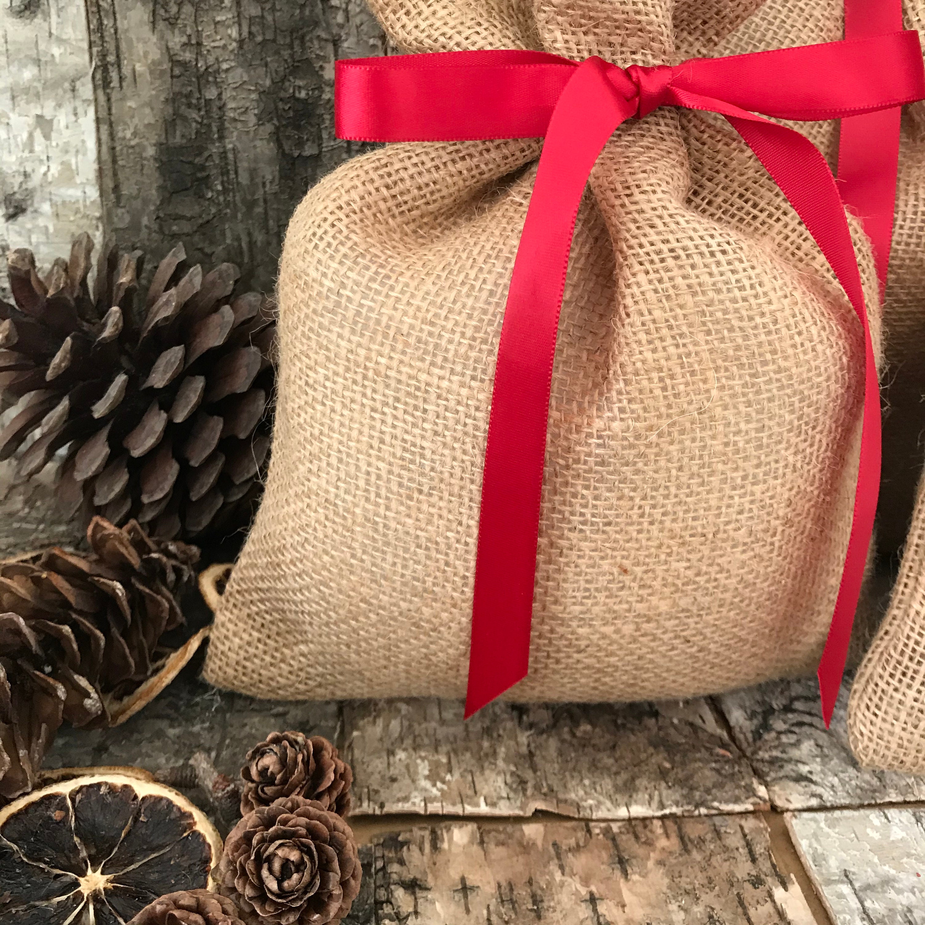 Hessian Gift Bag Etsy UK