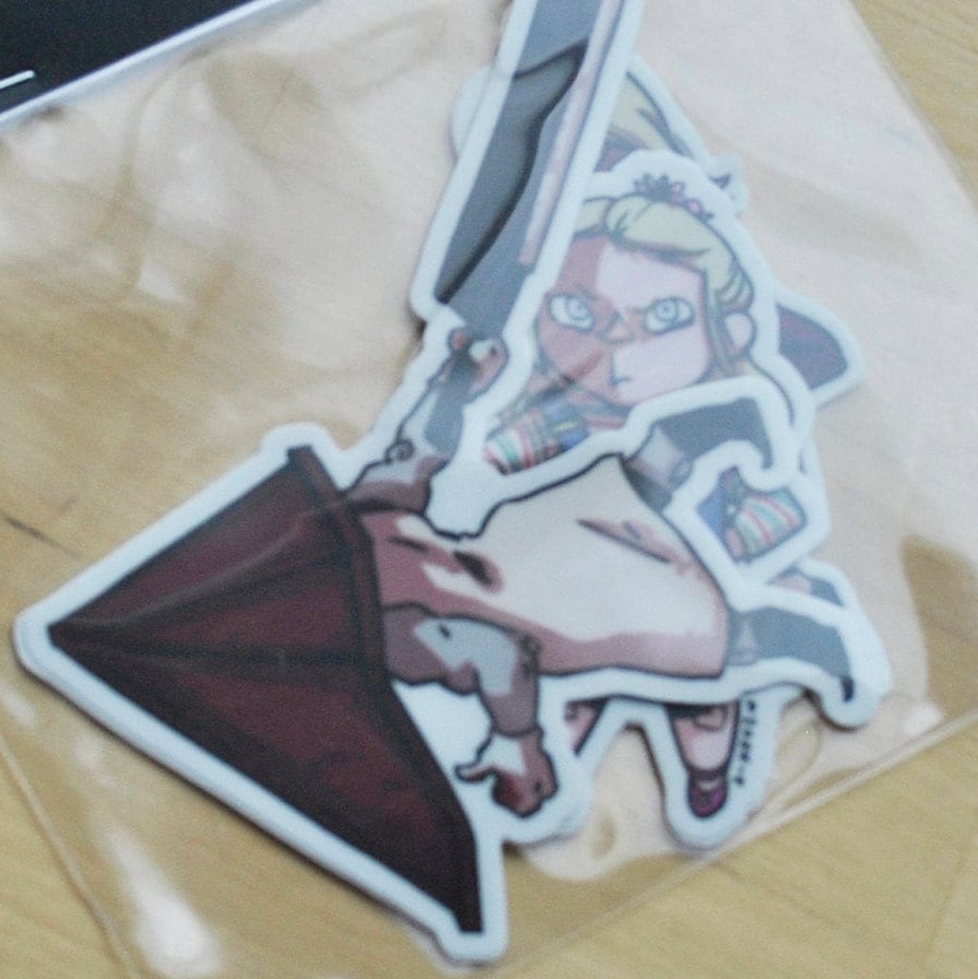 Pyramid Head Sticker for Sale by SpicySav