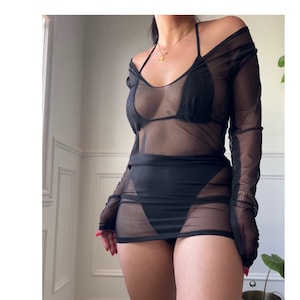 See Through Clubwear Etsy