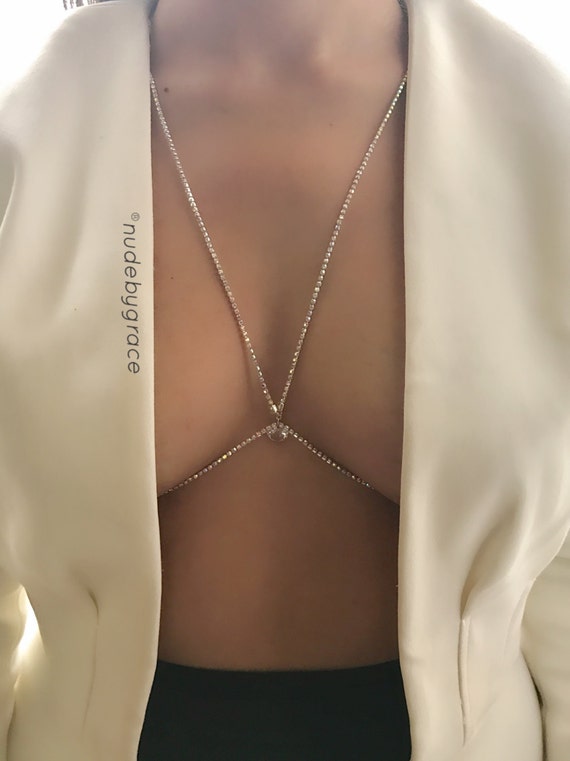 Crystal Bralette, Bikini Body Jewelry, Bralette Chain, Bra Chain, Festival  Jewelry, Sexy Body Chain, Gift for Her -  Canada