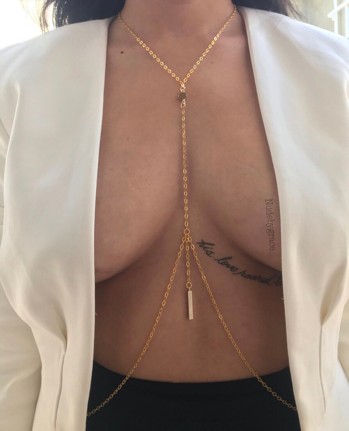 Necklace body best sale