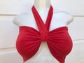 Ruched Halter top, rib top, bandeau top, strapless top, beachwear, woman clothing, crop top, festival top, tube top, bikini top