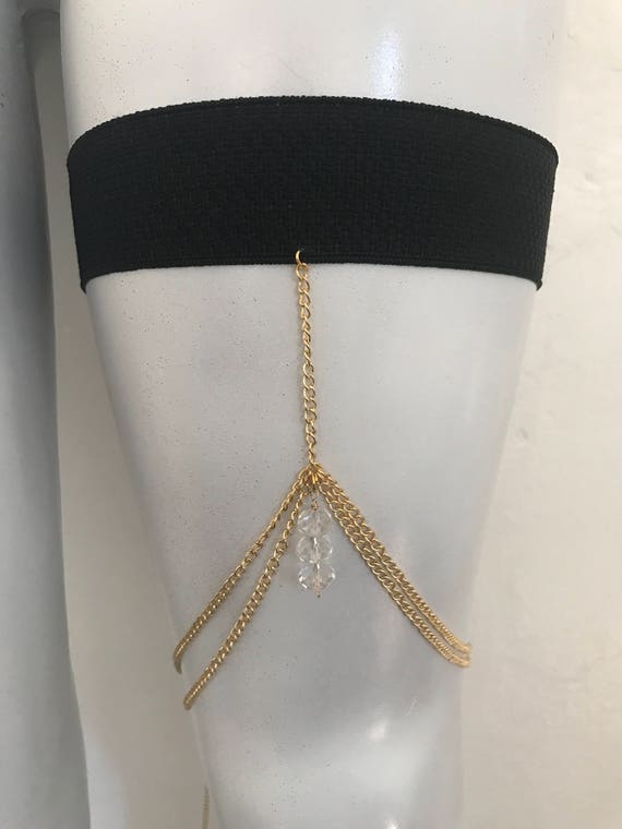 Thigh High Crystal Jewelry, Body Jewelry, Leg Bracelet, Jewelry, Festival Garter, Crystals Thigh High, Clubwear, Crystal Garter, Rave Garter - Etsy Thigh High Crystal Jewelry, Body Jewelry, Leg Bracelet, Jewelry, Festival Garter, Crystals Thigh High, Clubwear, Crystal Garter, Rave Garter - Etsy