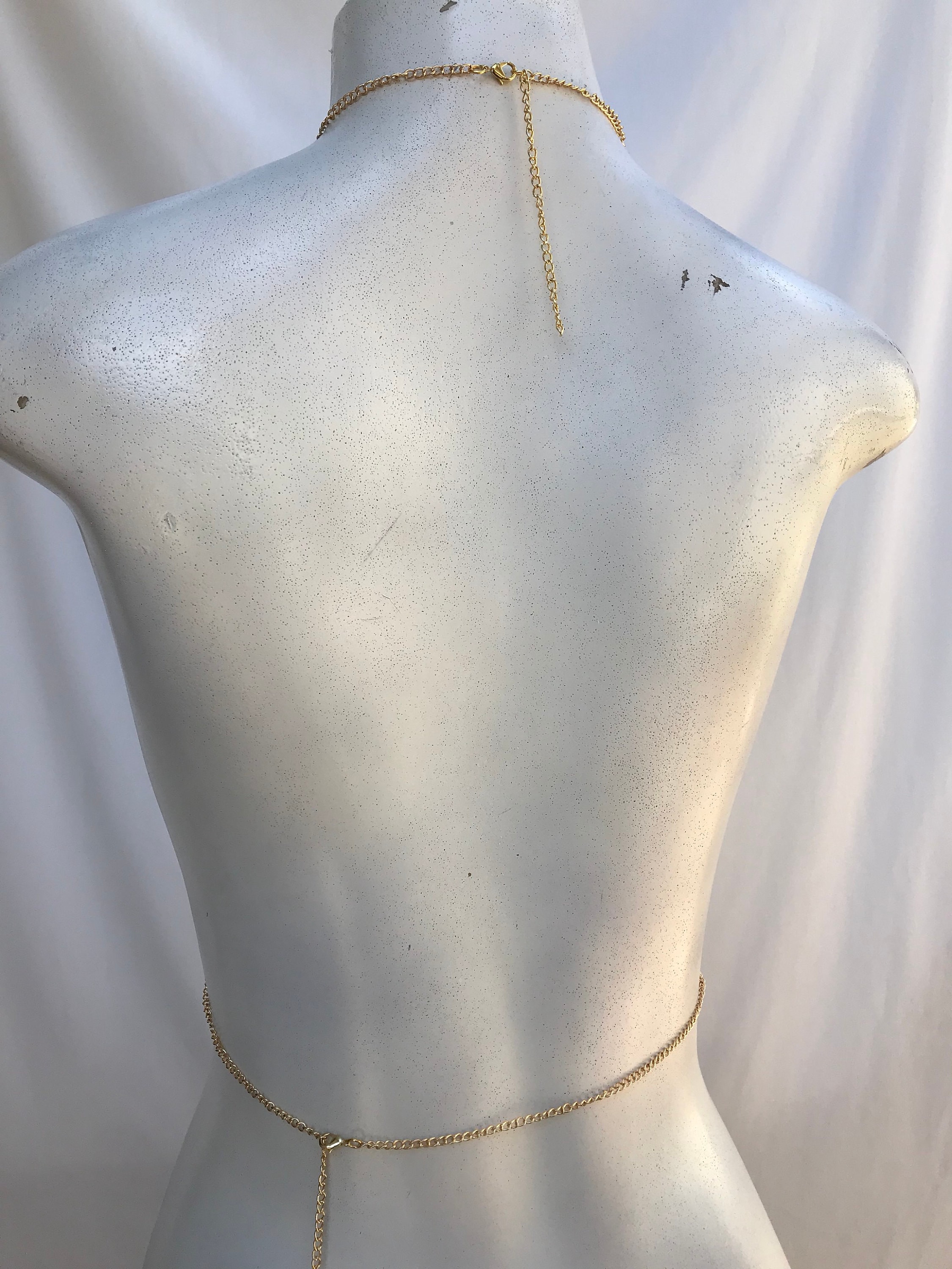 Body Chain Body Jewelry Bikini Body Jewelry Festival Body Etsy