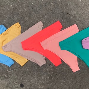 High leg bikini bottom, beachwear, swimwear, costumes, festival bottoms, high waist bottom, rave bottoms, vacation bottoms, summer bottoms