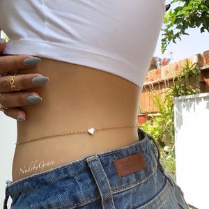  Metal Waist Chain Women Girls Adjustable Body Link Belts  Fashion Belly Chain for Jeans Dresses Gold : Clothing, Shoes & Jewelry