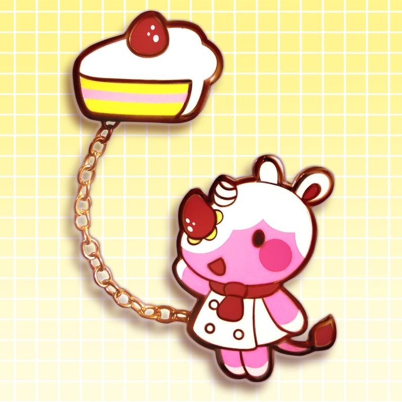 ANIMAL CROSSING Merengue Tia Zucker Tangy Kawaii Enamel Etsy