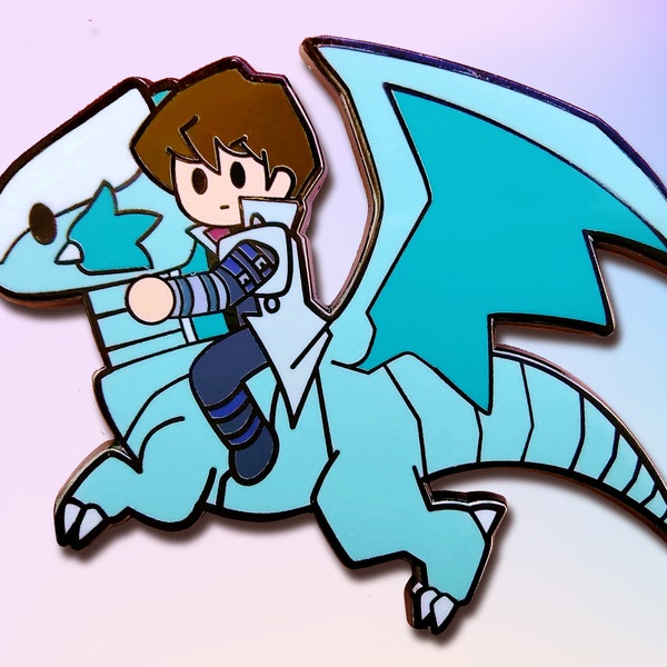 Kaiba Dragon Enamel Pin