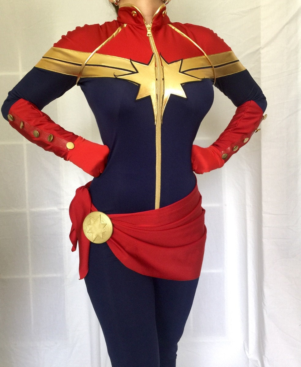 Captain Marvel (Carol Danvers) Belt Clasp Prop 3D Printed for Cosplay