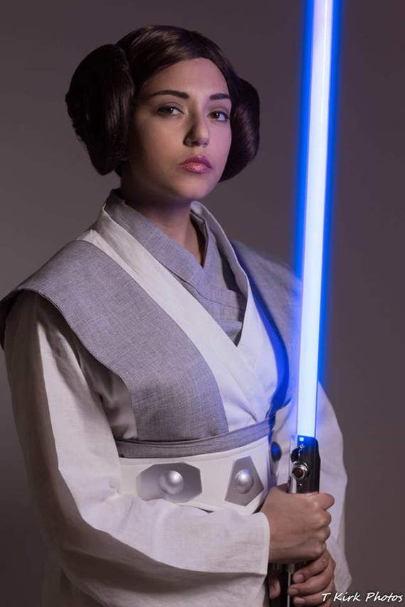 Galactic Republic Princess Leia Organa prop cosplay costume Star Wars Id Badge 