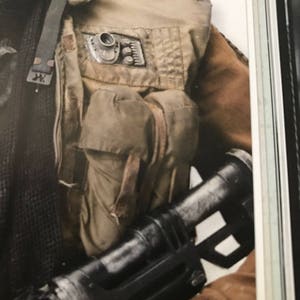 Rogue One Scarif Rebel Pathfinder / Last Jedi Crait Resistance Trooper Comm Badge 3D Printed for Cosplay & Costume