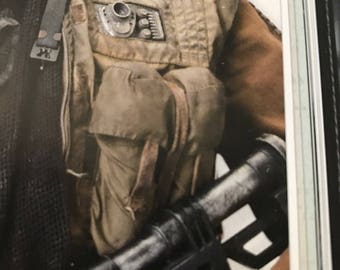 Star Wars Rogue One Scarif Rebel Pathfinder / Last Jedi Crait Resistance Trooper Comm Badge 3D Printed for Cosplay & Costume