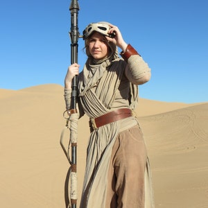 Rey&#39;s Staff Kit From Star Wars The Force Awakens 3D printed for cosplay & costume