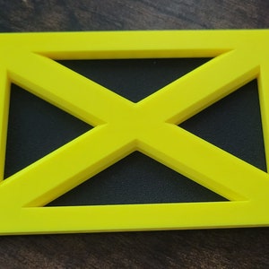 X-Men 3D Printed Rectangular Belt Ornament for Costume and Cosplay