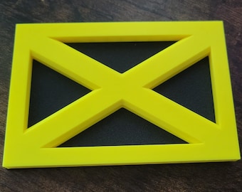 X-Men 3D Printed Rectangular Belt Ornament for Costume and Cosplay